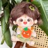 Strap Pants 20cm Cotton Doll Clothes Orange Doll Dress Up Set Doll Clothes Outfit  20cm Cotton Doll