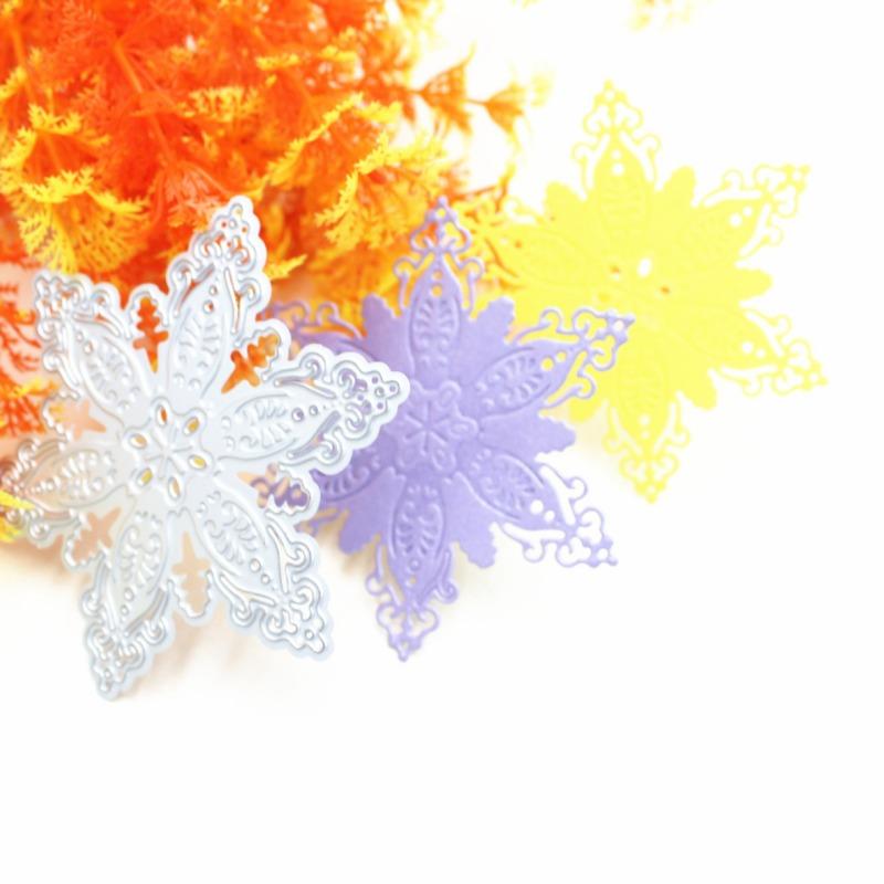 Cutting Die Scrapbook Etching Knife Die Snowflake Embossing Carbon Steel Knife Die Paper Art Knife Die Cut Dies