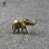 Everyday Collection Lucky Elephant Figurines Solid Copper Animal Ornaments Home Decor Tabletop Decoration Souvenir Crafts Gifts