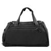 Large black sports travel bag, hand luggage, training bag
