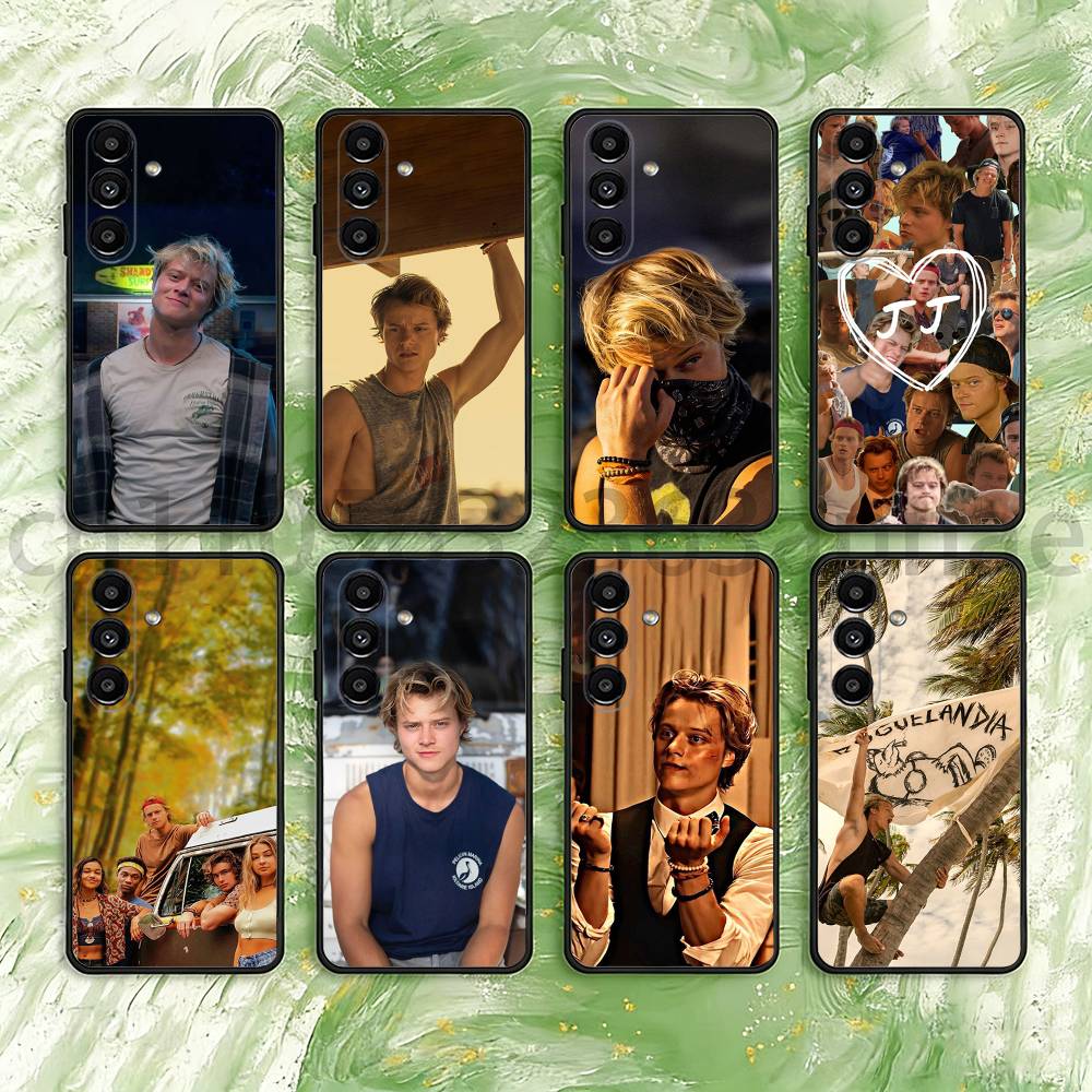 JJ M-Maybank Pouzdro na telefon Pro Samsung S25,24,23,22,21,S20,Ultra,Plus,FE Černé Měkký kryt