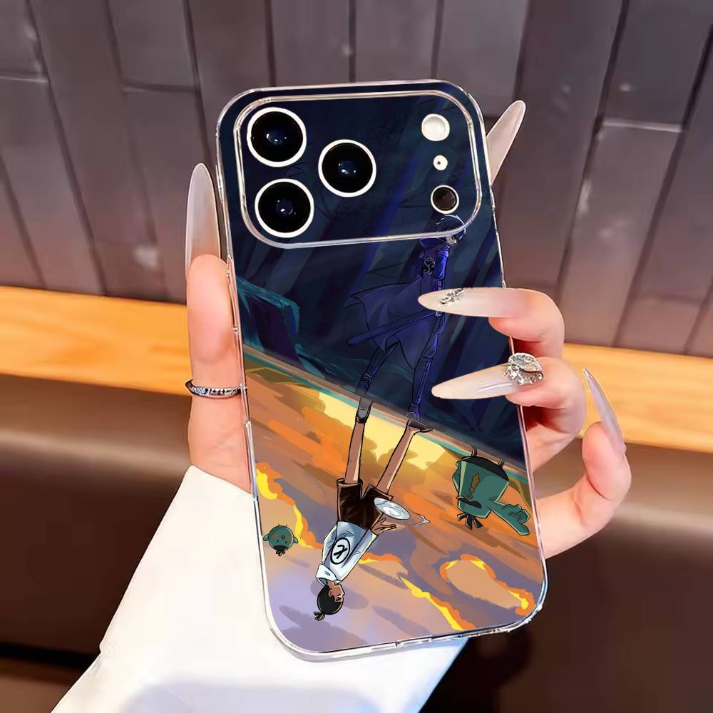 Scissor Seven Phone Case For iPhone17,16,15,14,13,12,11 Plus,Pro Max Soft Transparent Cover