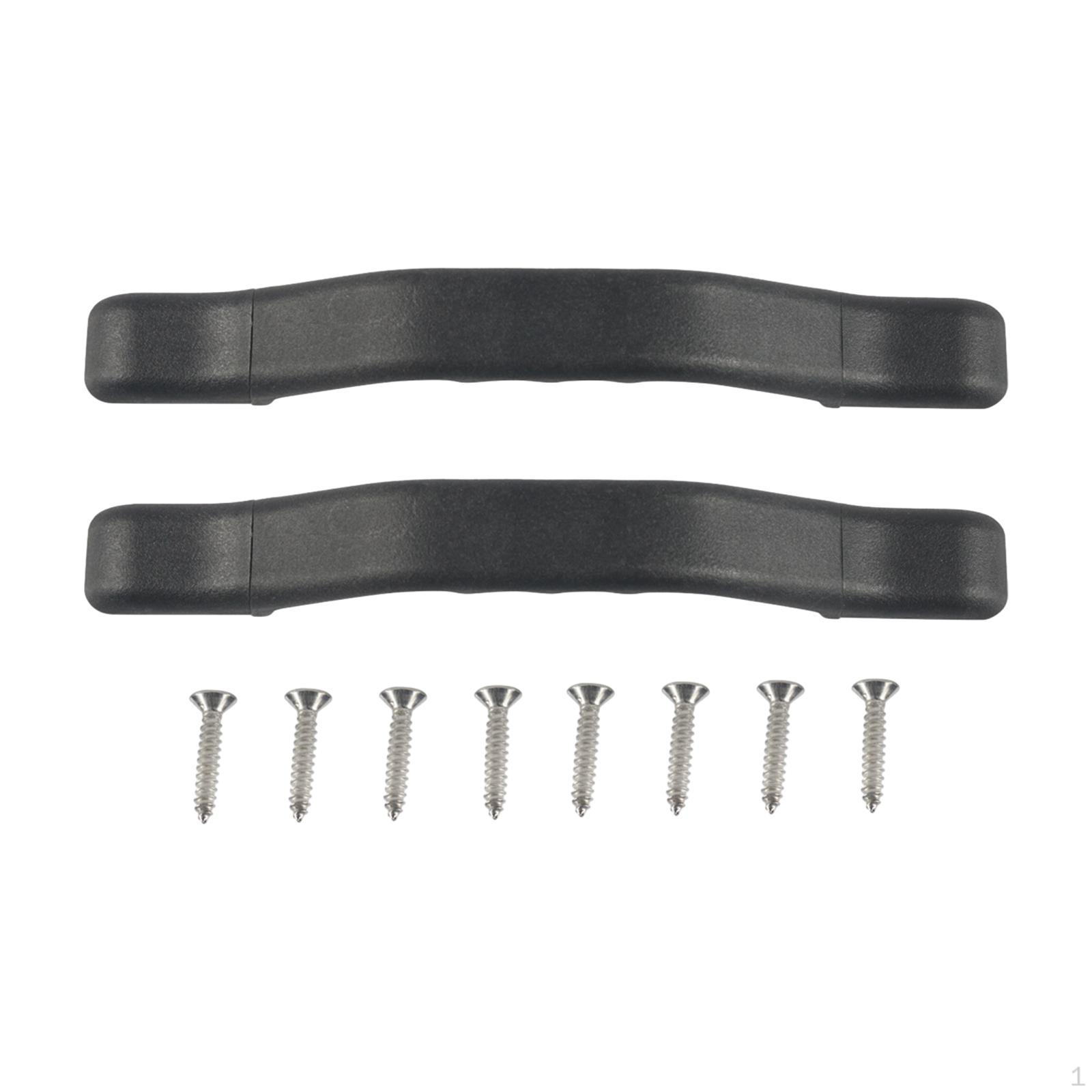 Дверная ручка автофургона, вспомогательная планка для входа, прочный захват для лодки на колесах чёрный