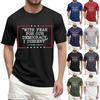 Summer Men's Popular T-shirt Printed Round Neck Short Sleeve T-shirt