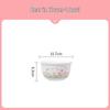 Cute Cartoon Ceramic Dinnerware Set: Bowls, Plates, and Chopsticks for Single Person