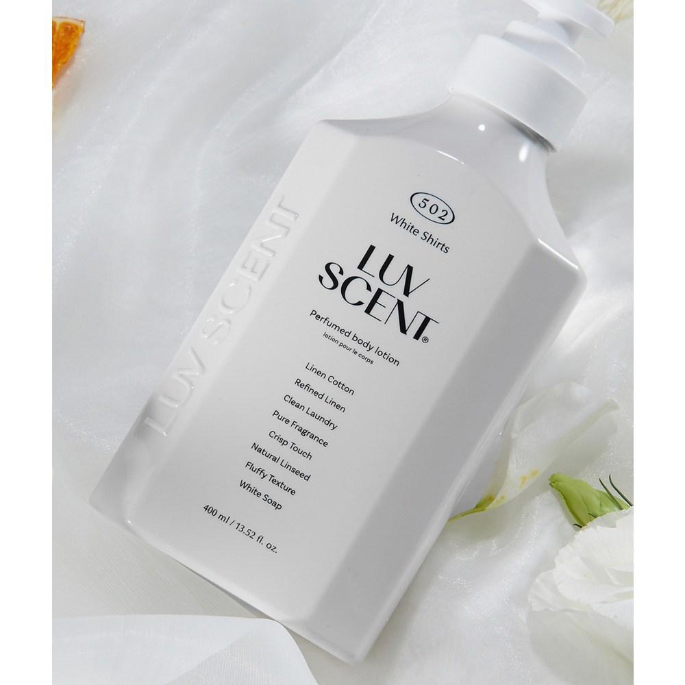 Rubcent Body Lotion White Shirt Linen Cotton Fragrance, 1 Pc, 400ml