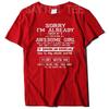 Sorry, ich bin schon von einem verdammt tollen Mädchen vergeben T-Shirt Lustige Sprüche Zitate Buchstaben Gedruckt Grafik-T-Shirt Oberteil Geschenke für Freund