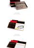 PU Leather Double-Sided Jewelry Tray for Necklaces & Rings - Small Display for Accessories or Jade Ware