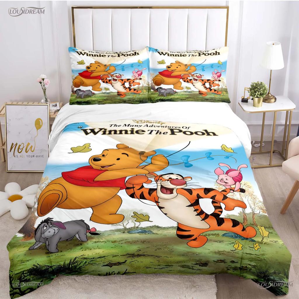 Comforter Winnie The Pooh All Season Comforter Bedding Sets Soft And S Single/Double/Queen/King