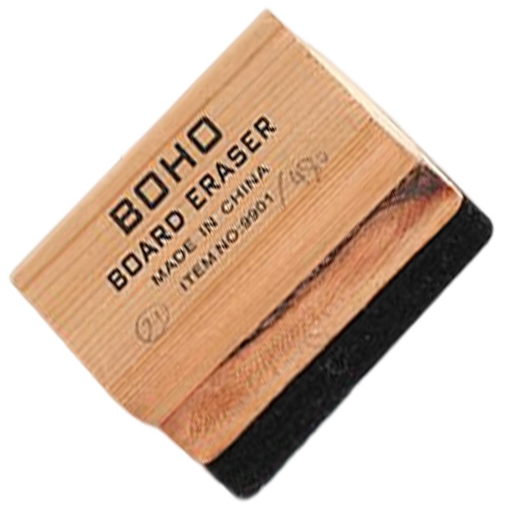 Dry Erase Erasers|White Board Erase Tool with Solid Wood Handle|Chalkboard Eraser Classroom Workpla