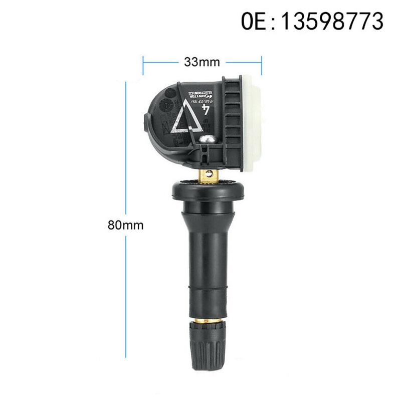 4 pezzi 13598773 Sensore Monitoraggio Pressione Pneumatici TPMS 433 MHz Per Cadillac CT6 XT5 SRX per Chevrolet Malibu per Opel Antara Bolt