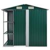 VidaXL Garden Shed with Shelf Storage Cabin Tool Shed Storage Shelter Hangar Outdoor Yard Green 47104