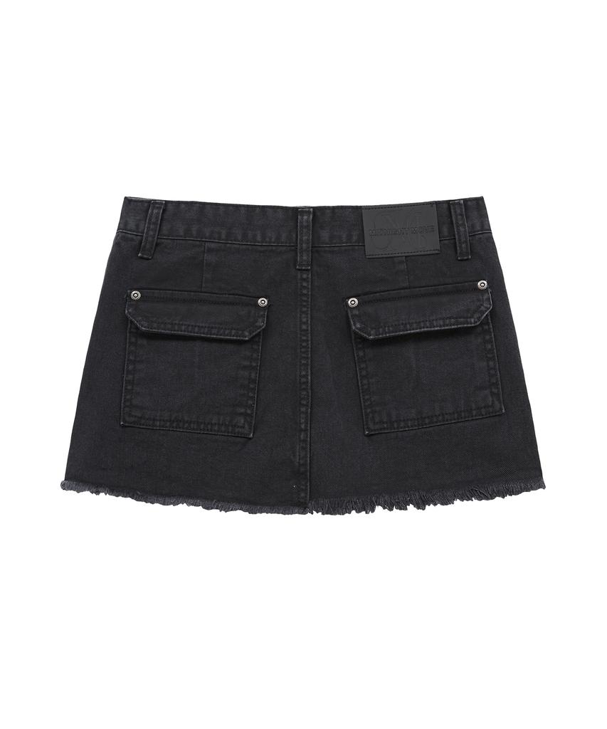 Midnight Move 89 Short Skirt (Black)