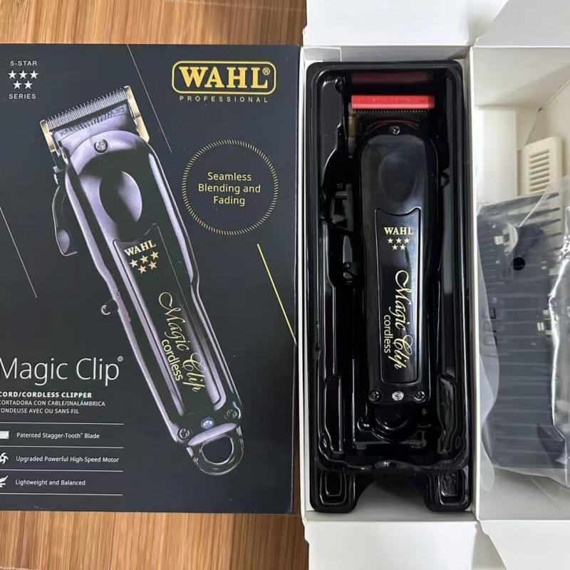 Ηλεκτρική Κουρευτική Μηχανή Wahl 8148 Pure Black Gradient με Βάση Φόρτισης