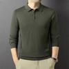 Raphenny Men's Merino Wool Business Casual Polo Sweater