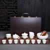 Japanese Zen Black Pottery Tea Set