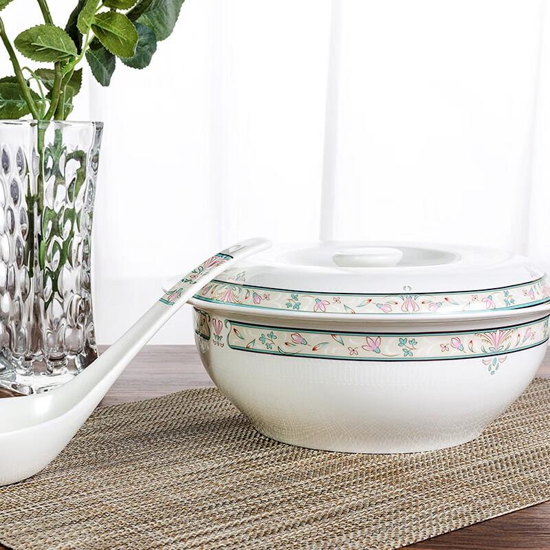 Tang Hui 30-Piece Chinese Bone China Dinnerware Set