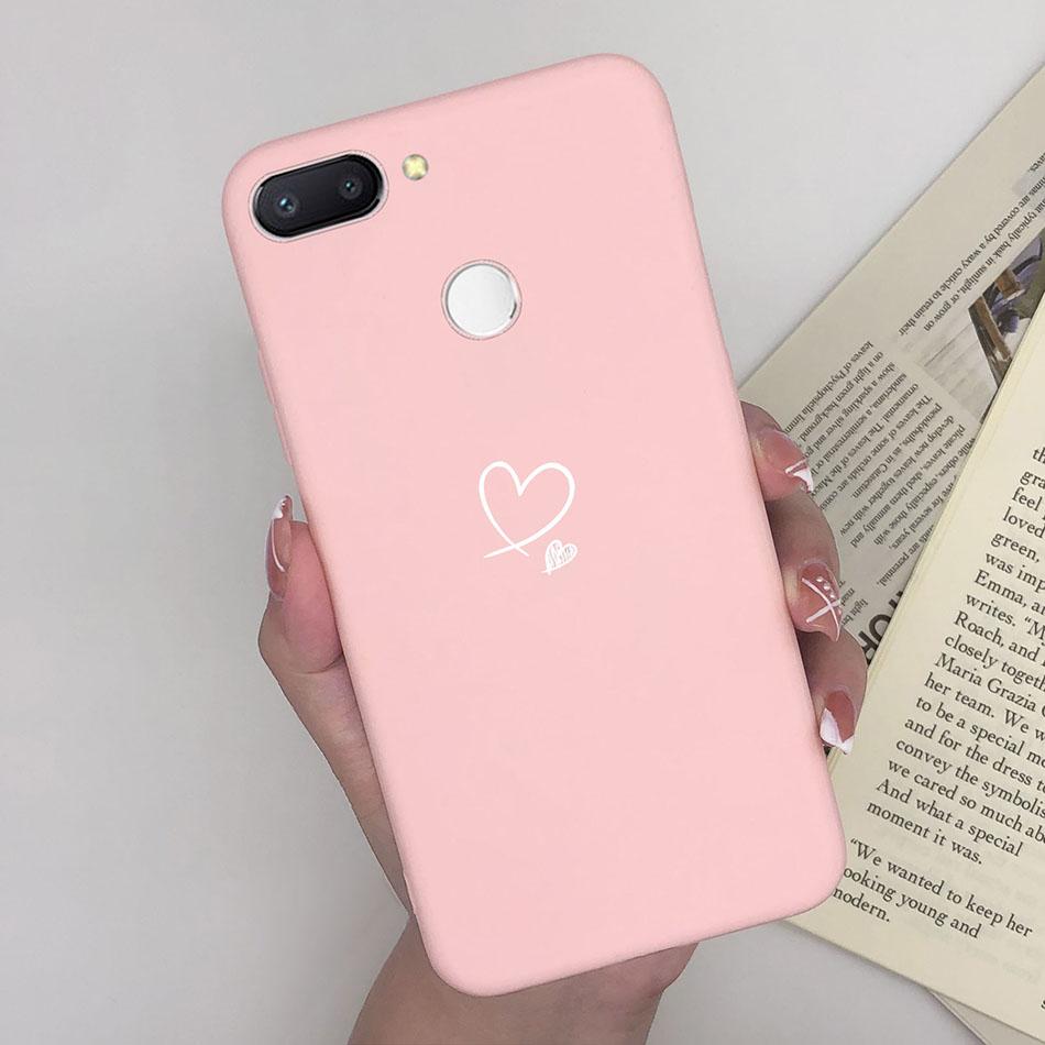 Hülle Für Xiaomi Redmi 6 Pro 6A Silikon Weiches TPU Rückabdeckung Handyhülle Für Funda Xiaomi redmi 6 A Pro Redmi6 Stoßstange Hülle Schale