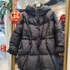 Winter Women White Duck Down Jacket Hooded Warm Oversize Puffer Coat Female Casual Loose Parka Pocket Outerwear