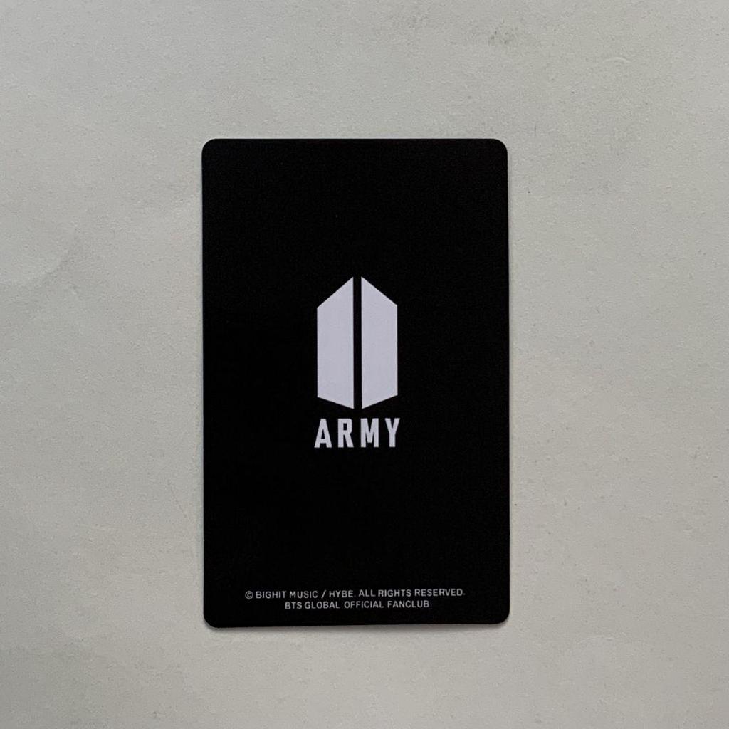[USED] BTS Purchase Bonus MUSE Jimin JIMIN JPFC Lottery Trading Card