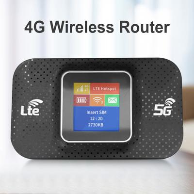 4G 5G WiFi 6 Mobile Hotspot Router Support 10 Users with SIM Card Slot 4G Wireless Router Portable WiFi Hotspot for Home Travel