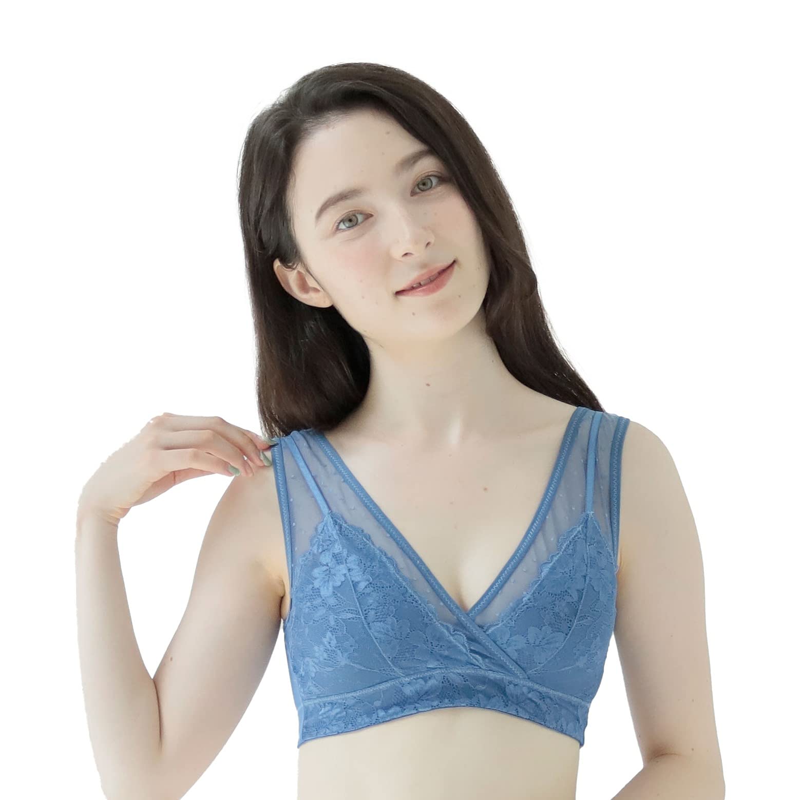 

Lulucoshell Reftty ночной бюстгальтер (Зимний синий, СС)