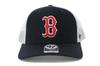 47 Brand 47 TRUCKER Mesh MLB American League Boston Red Free Size Cap, Sox,