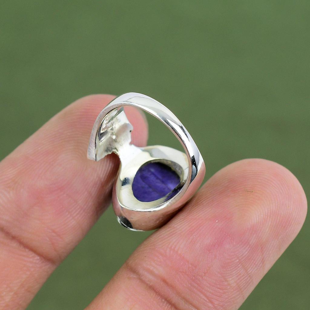Charoite Ring 925 Sterling Silver Ring Handmade Designer Ring Antique Jewelry Top Qualitty Gemstone Ring Gift For Mom Available In Ring Size