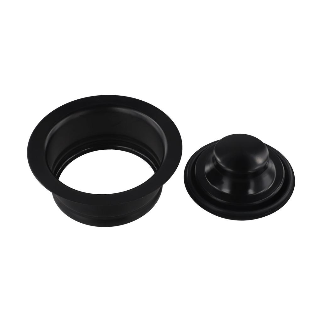 1pc 114mm Kitchen Sink Stopper Cover Stainless Steel Garbage Disposal Flange Drain For Water Tank Opening 88-95mm Sink Accessory