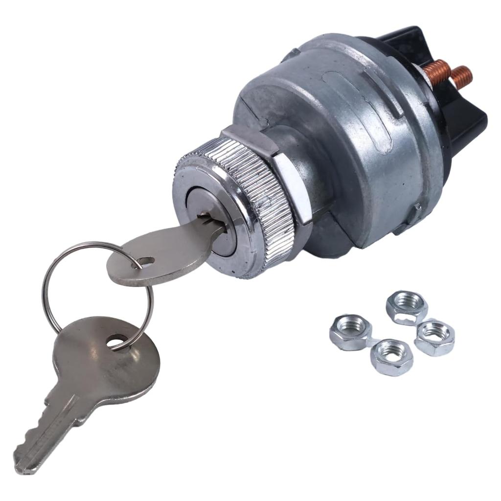 Ignition Switch w/2Keys 1101202 1073S926 for Lull 6K-42 644E-42 8K-42 944E-42