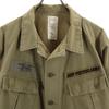WTAPS Jungle Fatigue Long Sleeve Military Shirt Khaki Green Men's Used