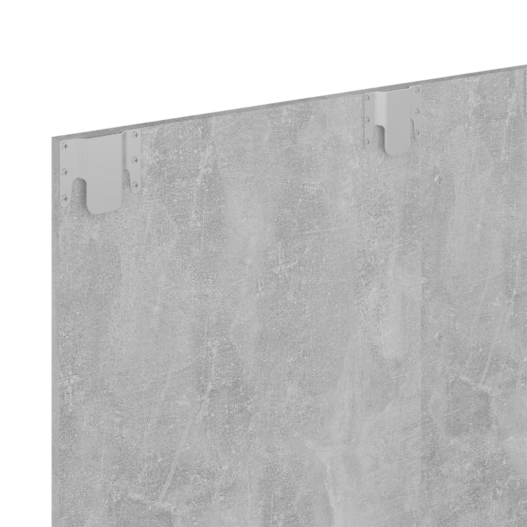 TV Wall Cabinet Concrete Grey 120 x 23.5 x 90 cm Particleboard