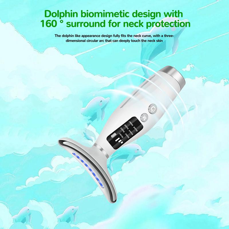 Neck Face Beauty Device Vibration Massage For Face And Neck Personal Ccare Skindion Home Use Beauty Device Face Lifting Machine