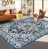 Vintage Persian Carpet Mat Rug Home Decoration Living Room Floral Scroll Pattern Non Slip Soft Floor Mat Rugs for Bedroom