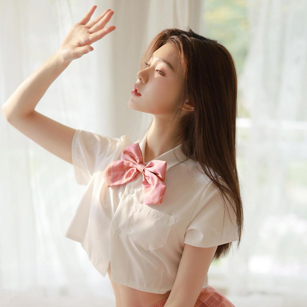 Sailor Uniform Cosplay for Women High School Sexy Female Popular Fancy Cultural School Uniform Set [Joyasslly] - Sexy, Extreme, Girl, Erotic,