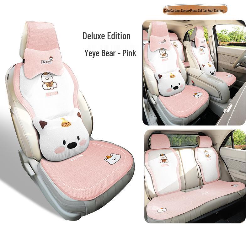 Geely Galaxy E5 Starship 440KM Cotton Linen Seat Covers & Cushions for All Seasons