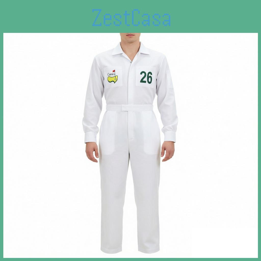 Fantasy Golf Player Suit With Cap For Cosplay Stage Shows And Themed Parties