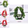 Artificial Heartshaped Chrysanthemum Plant With Plastic Materials For Home Office Decor