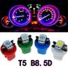 10pcs T5 B8.5d LED Car Interior Lights Instrument Panels Bulbs Low Power 5050 SMD Automobile Dashboard Switch Lamp 12V Luces