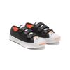 Jack Purcell Hook and Loop Low Top Toddler Shoes Black Pink Infant And Toddler 769802C