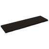 Vidaxl Półka, Ciemnobrązowa, 180X50X(2-6) Cm, Wykończone Drewno Dębowe