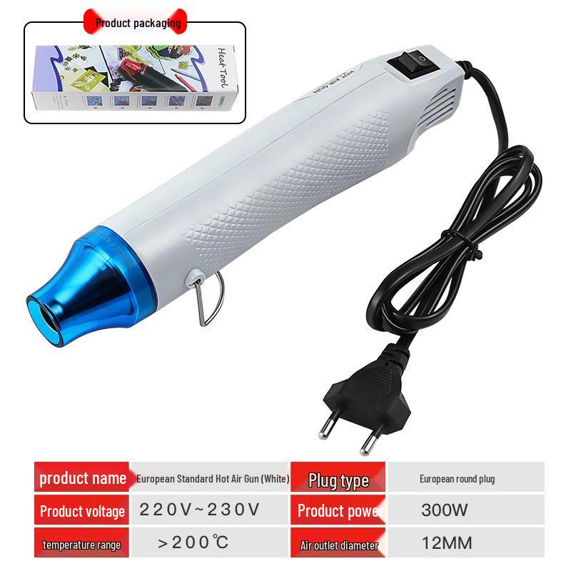 DIY Heat Gun for Crafts: Ideal for Shrink Wrap, Polymer Clay, Stamps & Embossing