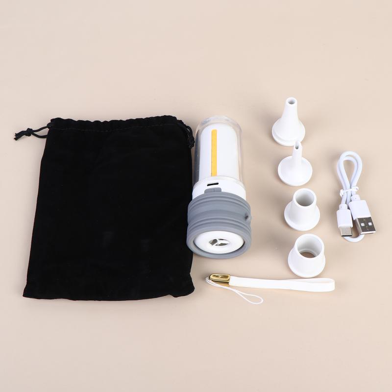 Portable Air Pump For Inflatables 430L/Min Ultra Fast Air Mattress Pump, 2000 Mah Battery & Camping Light, Electric Air Pump