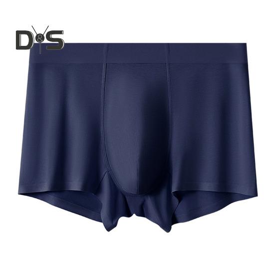 Pánské boxerské spodní prádlo Slim Fit Patchwork Barva Šortky Kalhotky Elastické provedení se středním pasem Hladké linie U-konvexní Kalhotky