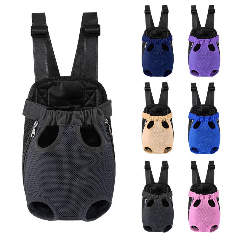 Dog Breathable Backpack, No Burden for Going Out, Pet Shoulder Bag, Pet Travel Backpack, Four-legged Backpack