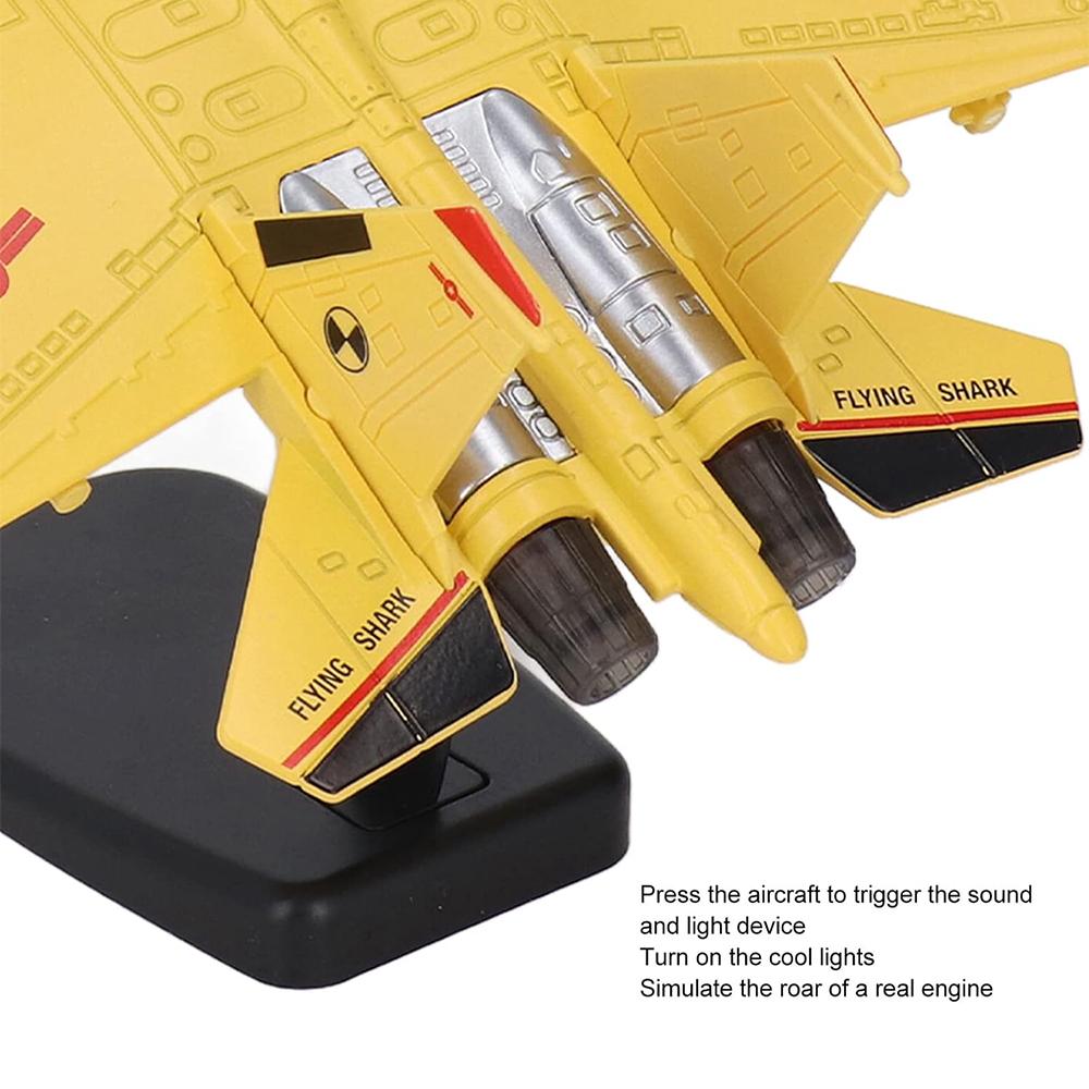 1/100 model letadla J-15 Sběratelská obrazovka na plochu Sběratelský mini simulační dárek s ozdobou držáku