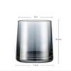 270ml Simple Style Glass Mug Multifunctional Glass Single Layer Household Water Cup Mouthwash Cup Milk Coffee Drinking Cups
