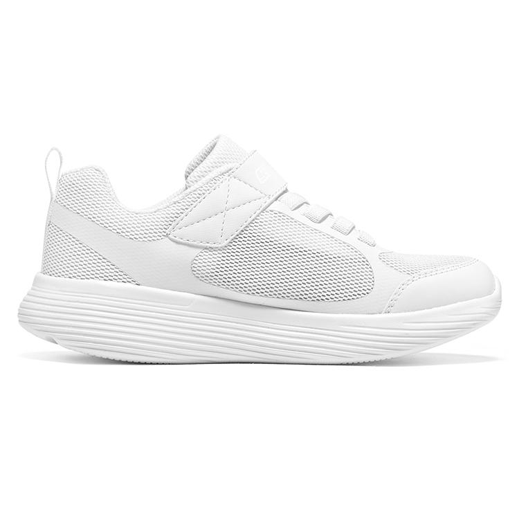 Skechers Go Run 400 V2 Abriebfest Rückprall Atmungsaktiv Niedrig geschnitten Kinder Laufschuhe Weiß 405253L-WHT