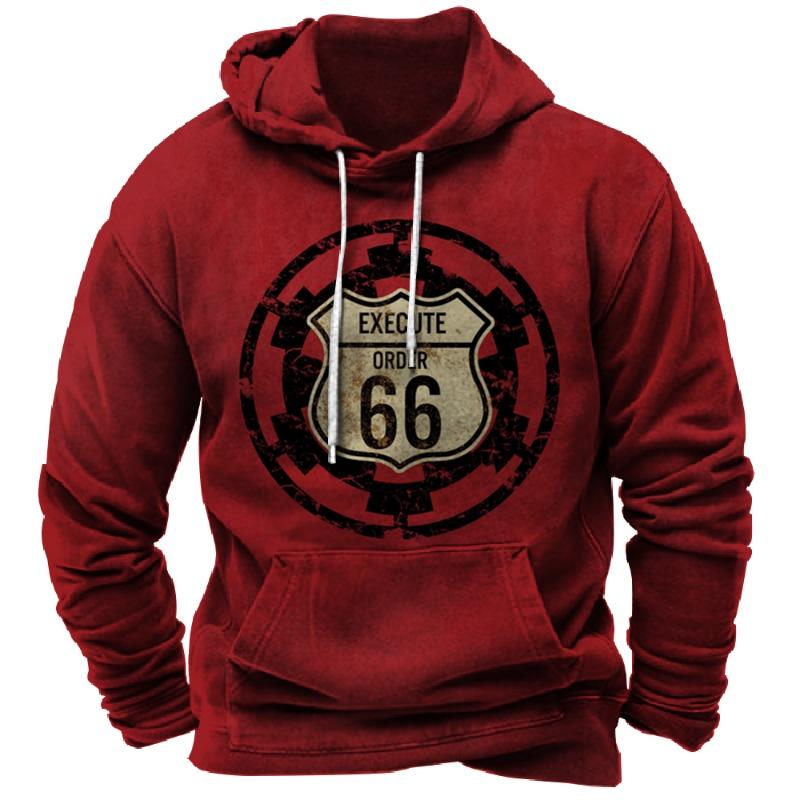 Vintage Hoodie Route 66 3d Print Hoodies Fashion Hoodies Sweatshirts Boy Women Sweats Men's Tracksuits Men Women Clothes