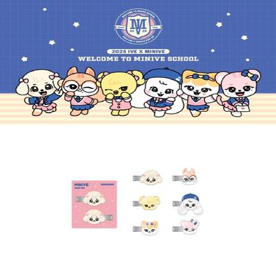 2025 IVE X MINIVE POP-UP Welcome To MINIVE School Hair Pin